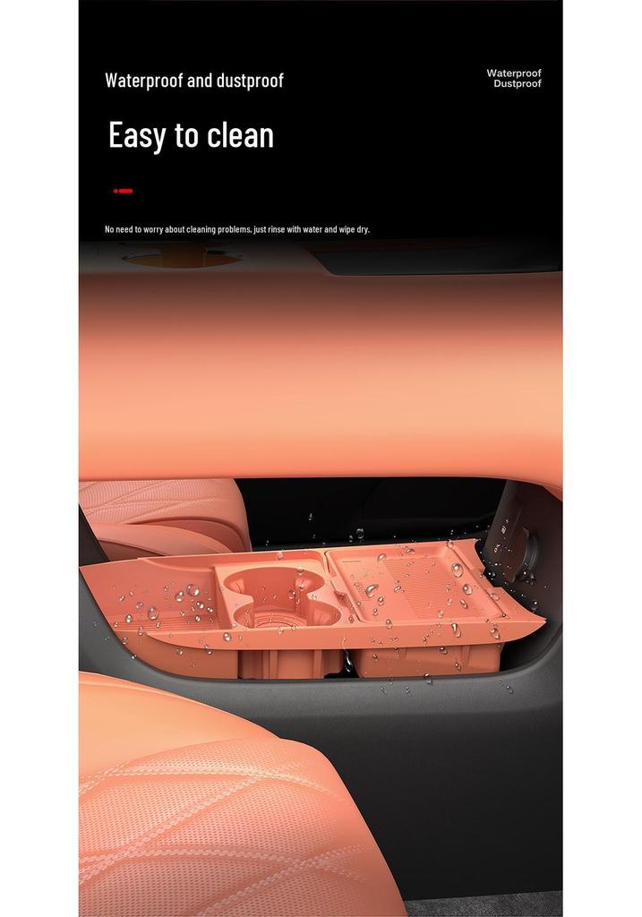 Compatible with 26 Lan Dian E5 PLUS models: Multi-Functional Car Organizer and Storage Box.