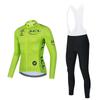 Men Women Cycling Jersey Long Sleeve Road Mountain Bike Sport Shirt Breathable Quick Dry Fall Season