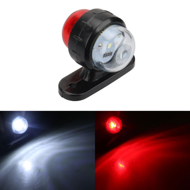 1Pcs Dual Color 12-24V Universal Truck Side Light Width Light For Truck Warning Light Safety Light Indicator Lamp Car Signal Led