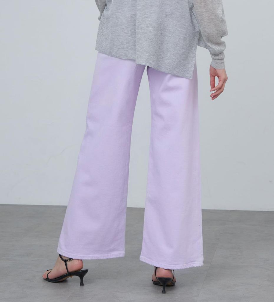 Lee Standard Wardrobe Wide Leg Denim Jeans, Hosen, Damen, Lila, Frühling/Sommer