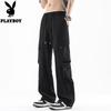 PLAYBOY Unisex Casual Outdoor Quick-Dry Cargo Pants