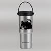 Ceramic Inner Coffee Cup with Handle, Large Capacity Thermos Cup, Portable Car-Mounted 30oz Car Ice Cup