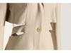 Elegant Designer Hollowed-Out Waist Slim-Fit One-Button Little Black Suit Dress