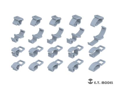 Ety Model WW2 Germany Clamp Set Type 2 160 Pieces Plastic Model Parts 1/35 P35-278 (Tank)