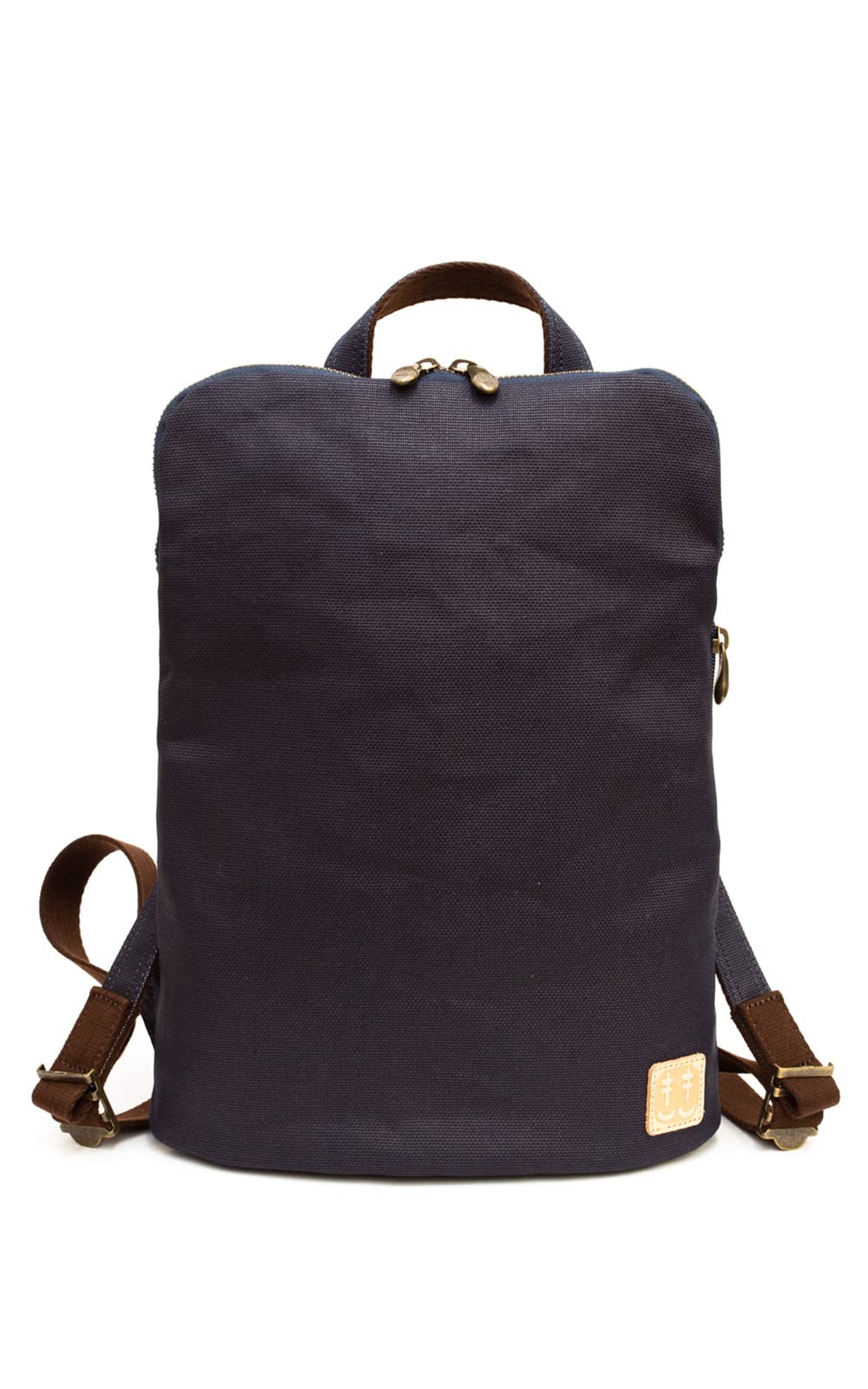 

Canvas thin made in Japanese persimmon Kurashiki thin gusset Toyooka birthday present for dad dyed [crearekiki] bag, backpack, men s, lightweight,