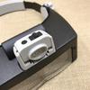 LED Head Magnifier,Hands Free Headband Magnifying Glasses with 5 Led,Professional Jeweler Loupe