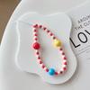 Trendy INS Cute Phone Wrist Strap Beaded Lanyard for Phone Camera Keys Bag Anti Loss Chain Bracelet Fashion Accessory