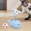 Cat Electric Toy Portable Floating Ball Cat Toys USB-powered Kitten Interactive Playing Ball Toys Cartoon Training Toy For Cat