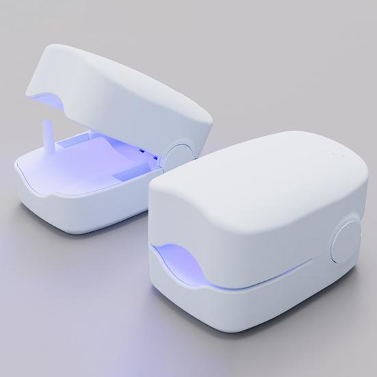 Nail Fungus Treatment Light 910nm Infrared Light 460nm Blue Light Toenail Fingernail Fungal Cleaning Onychomycosis Removal Device LED Therapy Lamp