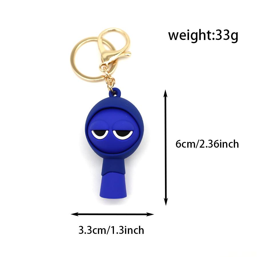 Brelok Rhythm Box Sprunki Ręcznie robiony Wisiorek Lalka Model Peryferyjny do Gry Brelok Wisząca Biżuteria Rhythm Box Ręcznie robiony