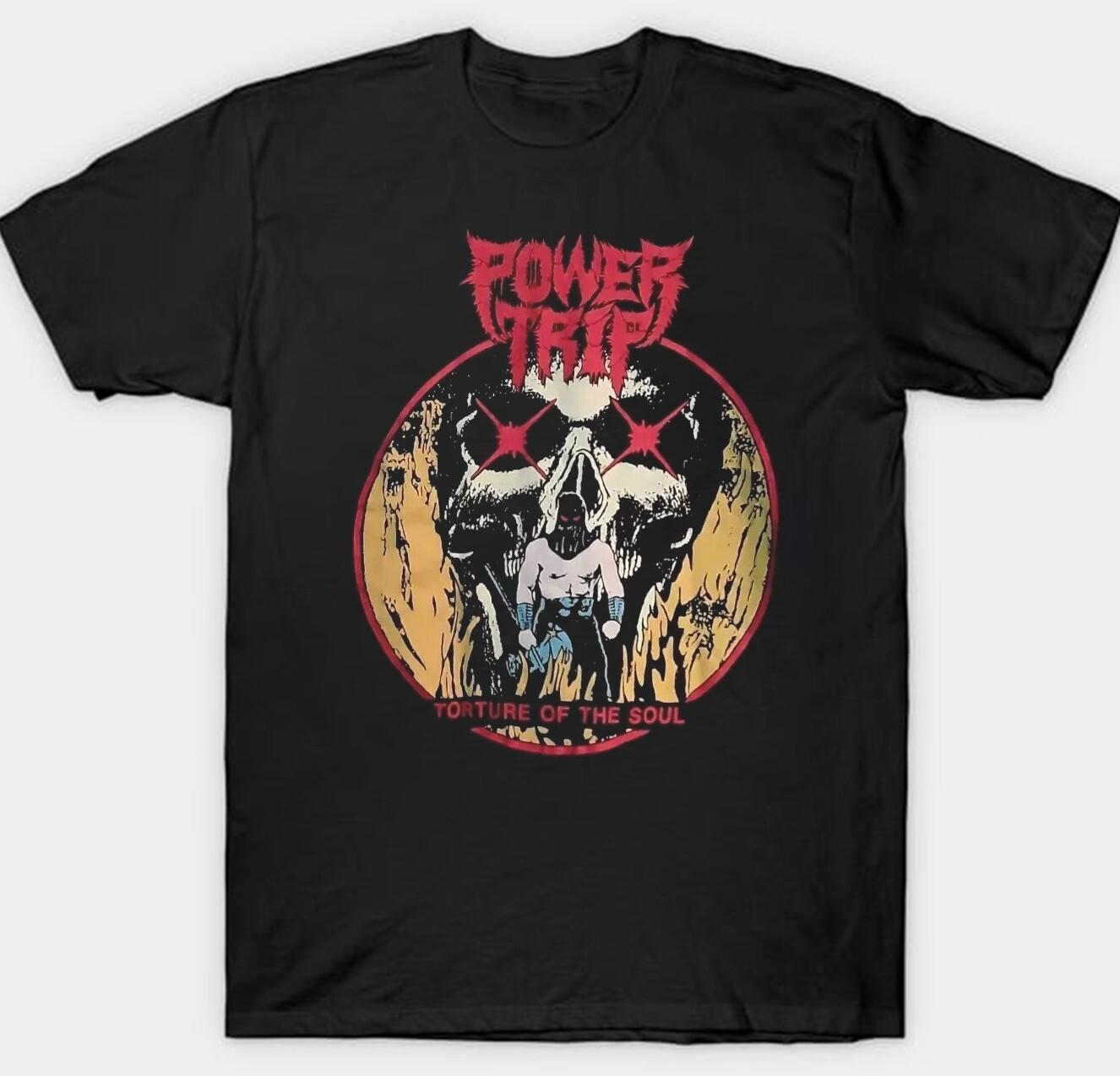 New POWER TRIP band Gift For Fans Unisex S-5XL Shirt B06_41 XXXL