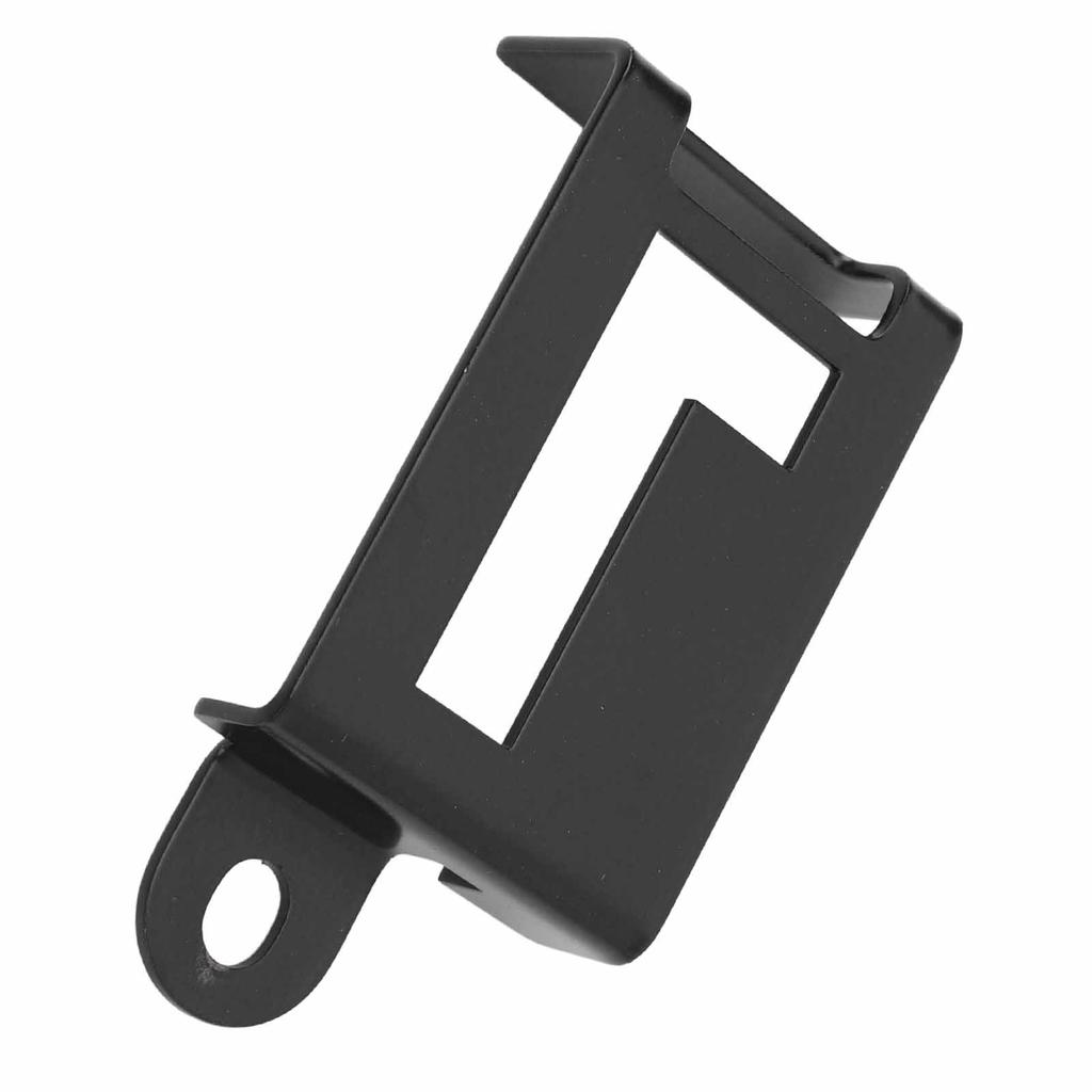 Motorrad Hinterradbremsflüssigkeitsbehälter Schutzschild Eisen Schwarz für KLX 300 KLX250S