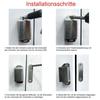 Accessories Strong Magnet Magnetic Door Catch Stainless Steel Hardware Cabinet Latches Chrome Door Magnet