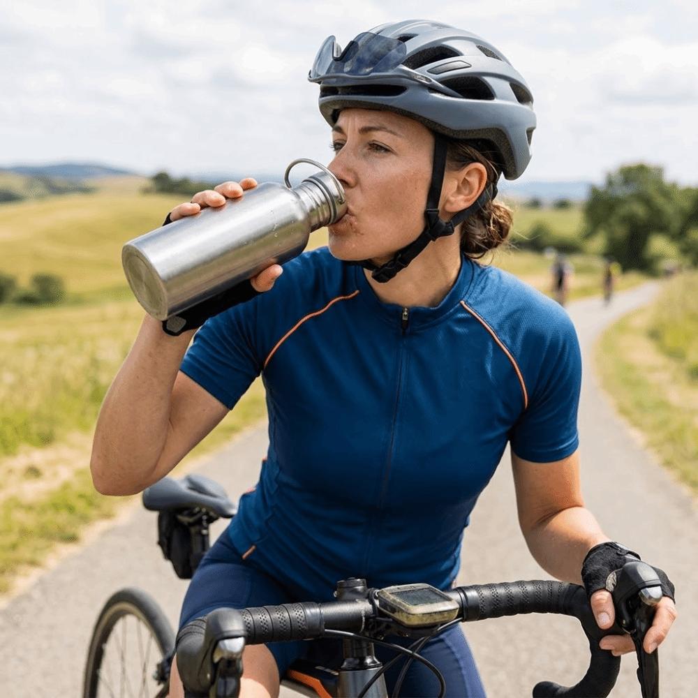 Wide Mouth Design Water Bottle 304 Stainless Steel 500Ml/750Ml Water Jug Outdoor Enthusiasts