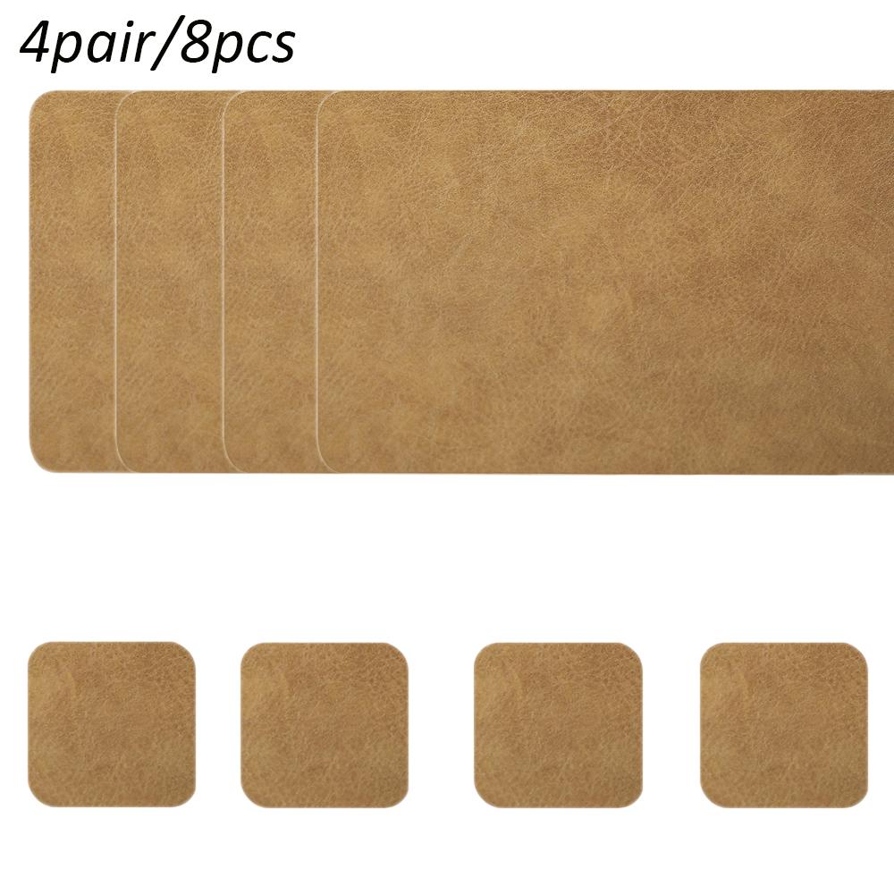 

Подставки под приборы из кожи, наборы из воловьей кожи, водонепроницаемые, маслостойкие, широкое применение, бытовые, ресторанные, изолирующие коврики для стола 44.5x30cm