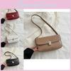 Stylish And Chic Small Square Handbag For Women With Unique Personality In Black White Red And Khaki
