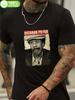 Richard Pryor'S Iconic Comedy Portrait T-Shirt - Vintage Retro Graphic Tee Featuring His Signature Pose & Red Text