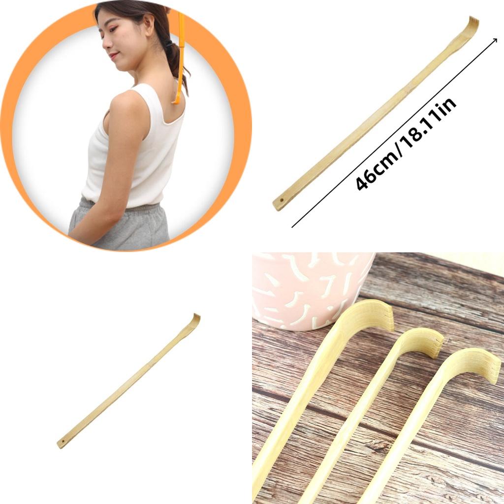 Natural Bamboo Back Scratcher Gentle And Effective Relief For Back Itching
