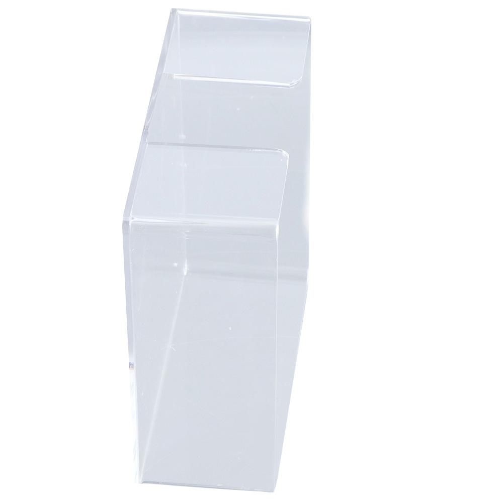 Clear Napkin Holder Square Standing Napkin Dispenser Tabletop Freestanding Tissue Dispenser Table