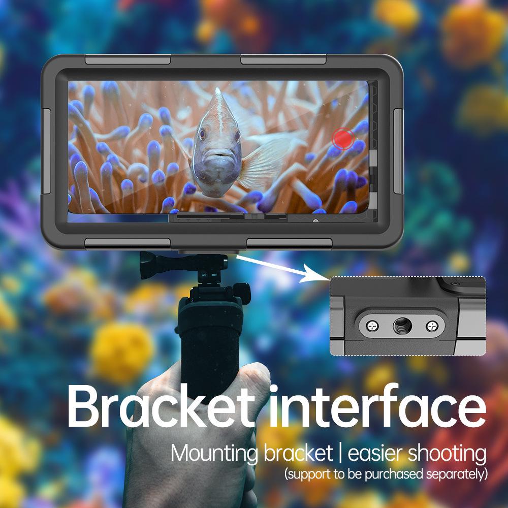 Red Pepper Black Technology Waterproof Dive Case (15m) for Samsung, Apple 14/13, Huawei, Xiaomi