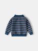 Korean-Style Polo Collar Preppy Knitwear for Children - New Spring Fashion, High-End Baby Loose Sweater