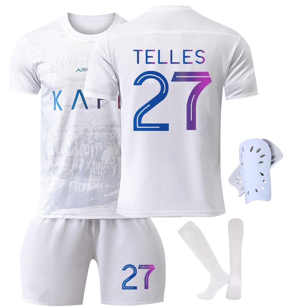 2324 Football Jerseys Shorts Socks Set New Season Shorts Socks Kneepad Adult Sizes Outfits