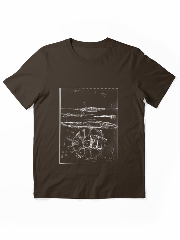 Thought on Electromagnetic Induction and Flight (black ) Essential Unisex T-Shirt