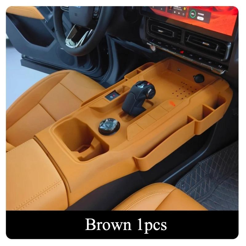 For GWM HAVAL H7 2024-2026 Central Control Storage Box Silicone Protection Pad Wireless Charging Mat Modification Accessories