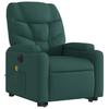 Vidaxl Lift Recliner Massage Chair, Electric, Reclining, Green