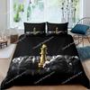 International Chess Duvet Cover Set Queen Size Chess Lovers Bedding Set for Boys Adults Microfiber Black Base Quilt Cover