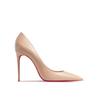 Fashion New pointed shallow mouth high heels with thin heels, matte fashion white commuting single shoes, soft sole size