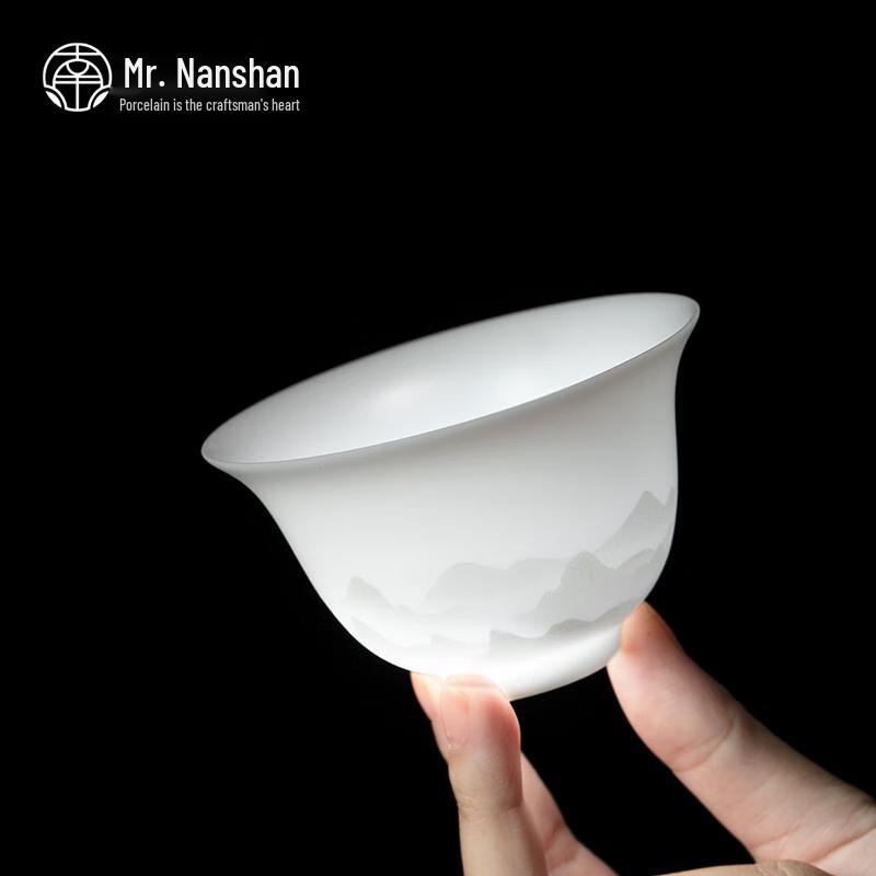 Nanshan Collection Portable Ice Jade Porcelain Tea Set