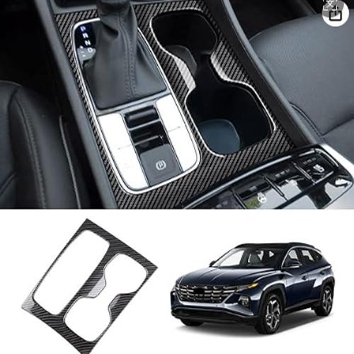 For Hyundai Tucson NX4 2026-2026 Carbon Fiber Window Button Cover Dashboard Central Console Trim Rearview Mirror Accessories