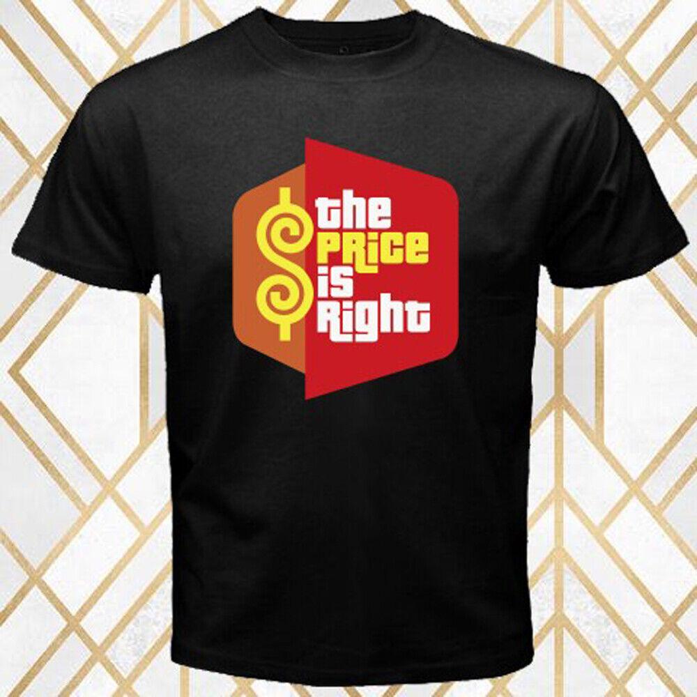 

The Price Is Right Tv Show Logo Black Unisex T-Shirt S