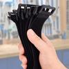 6PCS Reusable Magic Tape Straps with Anti-Drop Buckle Self-Adhesive Binding Bands for Storage And Organization