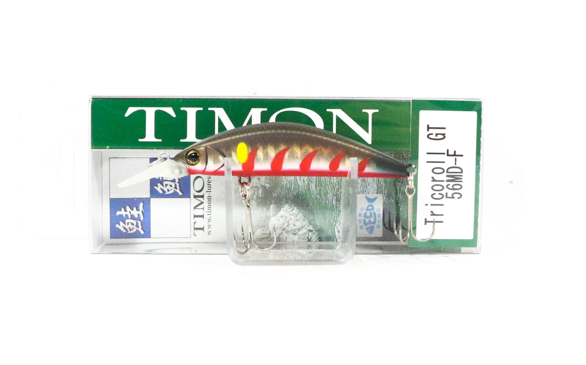 

Плавающая приманка Jackall Timon Tricoroll GT 56 MD-F Gujoayu Rekka (0168)