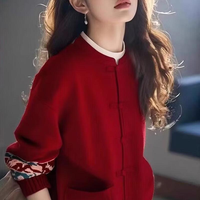 Mrdiane Wei Women s Festive Knit Sweater One Size