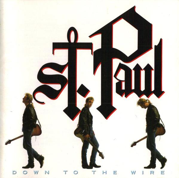 

CD ST. PAUL Down To The Wire AMCY126 Atlantic 1990 Japan Rock Used
