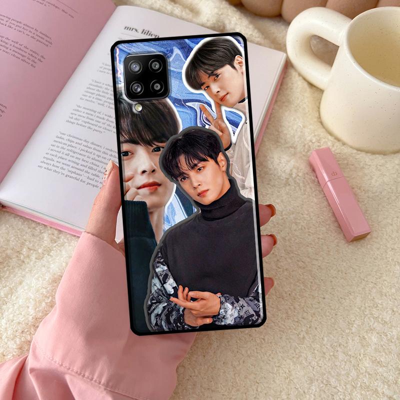 Cha Eun Woo Koreanischer Schauspieler Sänger Für Samsung Galaxy A54 A34 A14 A13 A52 A32 A12 A22 A72 A52S A33 A53 A73 A71 A51 Handyhülle