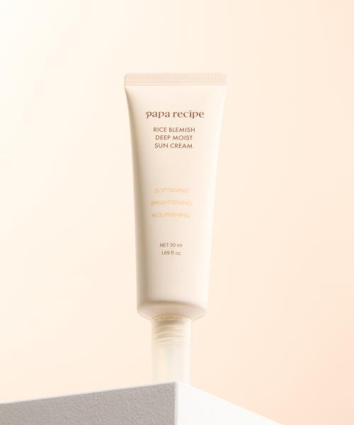 [Paparecipe] Rice Blemish Deep Moist Sun Cream 50ml SPF50+ PA++++