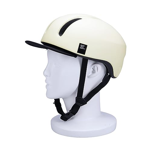 KABUTO Canvas Urban Bicycle Helmet, M/L (57-59cm), Matte Black, JCF Recommended