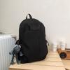 Schoolbag New Large-capacity Student Simple Schoolbag Men's Backpack Korean Version Couple Solid Color Casual Backpack Wholesale