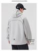 Men's Autumn Fleece Hooded Jacket - Warm, Loose, Casual Outdoor Wear