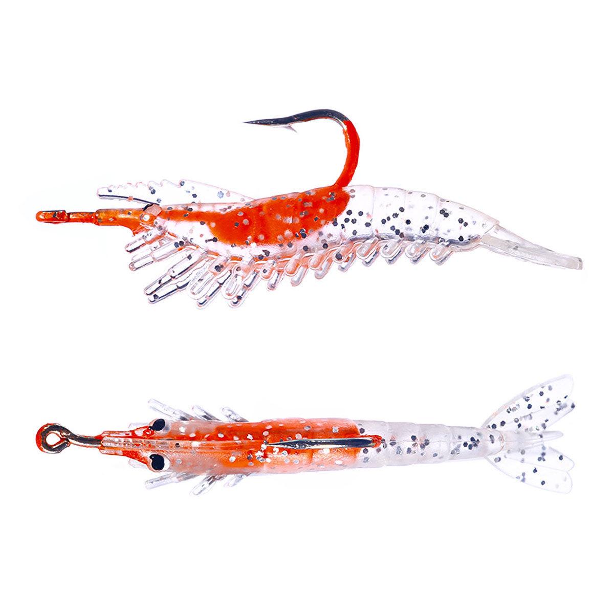 

Lure Soft Bait6cm3gPewter Shrimp5Only Bionic Fake Bait for Sea Bass and Universal Freshwater and Saltwater Fishing Lure 6CM 3G