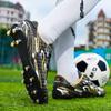 31-44  Football Shoes Shock Absorption Anti-skid and Wear-resistant Long Spike Outdoor Sports Training Football Shoes