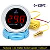 HD 52MM Car Water Temperature Gauge / Oil Level Gauge / Voltmeter Fuel Pressure Meter with 0-1.00 Mpa Oil Press Sensor 0~190 Ohm