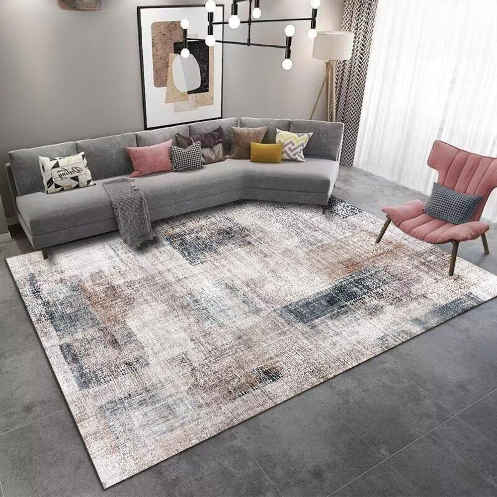 Nordic Abstract Carpet Living Room Ink Splash Area Rug Large Bedroom Decoration Home Rugs Washable Entryway Doormat Bath Mat