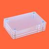 Magnetic Photo Frame Acrylic Refrigerator Magnet Transparent Reversible Photo Holder for Fujifilm Display 3-Inch Photos