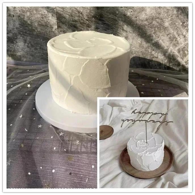 Fetta di Torta Simulazione Embione Falso 6/8 Pollici Crema Bianca Schiuma Decorazione Fai da Te Oggetto di Scena Vetrine Panetteria Baby Shower Photo Booth