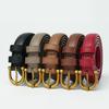 Women's Belt Korean Style Versatile Trendy Belt Jeans Fashionable Simple Skirt Belt Decorative Pin Buckle Belt for Women